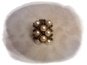anillo perlas
